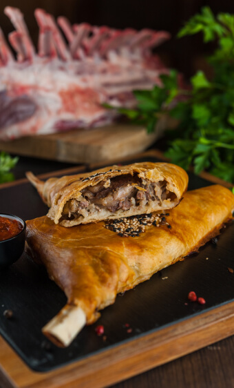 Самса с каре ягнёнка